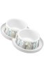 Miska plastová Trendy Maasai double s potiskem 2x350ml
