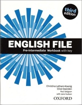 English File 3rd edition Pre-Intermediate Workbook with key (without CD-ROM)           
