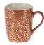 Porcelánový hrnek Gold jantarově červený 340 ml