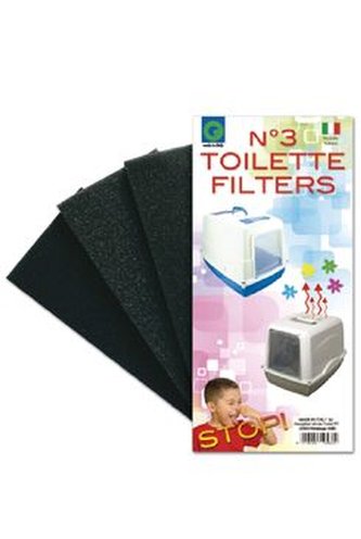WC mačka VICKY náhradný filter 3ks v bal.