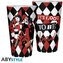 Sklenice DC Comics - Harley Quinn
