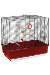 Klec REKORD 4P 60x32,5x57,5cm černo-červená FP