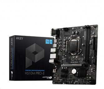 MSI MB Sc LGA1200 H510M PRO-E, Intel H510, 2xDDR4, 1xHDMI, 1xVGA, mATX MSI MB Sc LGA1200 H510M PRO-E, Intel H510, 2xDDR4, 1xHDMI, 1xVGA, mATX