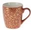 Porcelánový hrnek Gold jantarově červený 220 ml