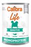 Calibra Dog Life konz.Sensitive Losos s ryžou 400g