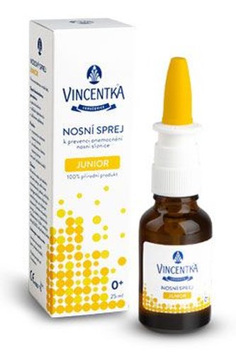 Vincentka nosní spray JUNIOR 25ml Vincentka nosní spray JUNIOR 25ml