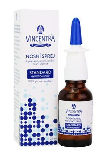 Vincentka nosní sprej STANDARD hypotonický 25ml