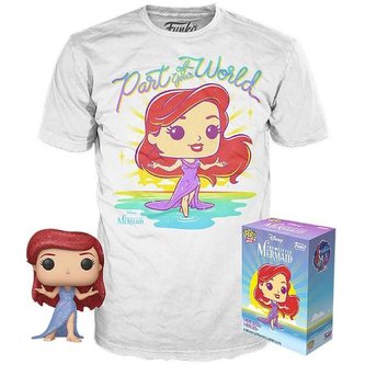 Funko POP! & Tee Box The Little Mermaid - Ariel Exclusive S