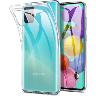 Smarty ultratenké TPU pouzdro 0,3mm Samsung Galaxy A71 čiré