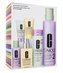 Clinique Great Skin Everywhere pleťové mléko Dramatically Different Moisturizing Lotion 125 ml/30 ml + pleťové mýdlo All About Clean Liquid Facial Soap Mild 200 ml/30 ml + pleťové tonikum Clarifying Lotion 2 487 ml/60ml