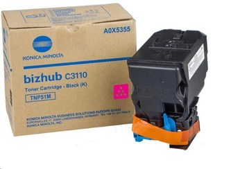 Minolta Toner TNP-51M, purpurový do bizhub C3110 (5k)