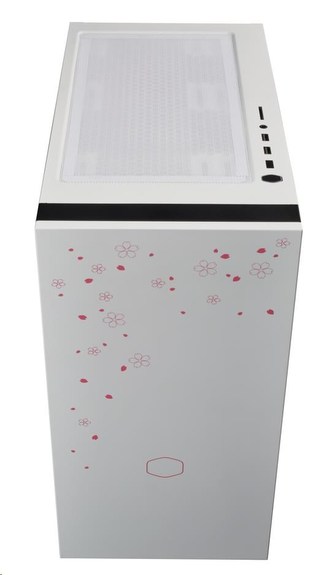 Cooler Master case Silencio S400 Sakura Edititon, Mini Tower, Tempered Glass
