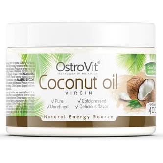 Panenský kokosový olej - OstroVit - kokos - 400 g