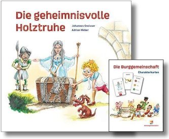 Die Burggemeinschaft - Buch und Charakterkarten