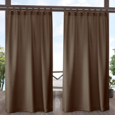 Venkovní zahradní závěs s poutky PORTORIKO hnědá 155x250 cm (cena za 1 kus) MyBestHome