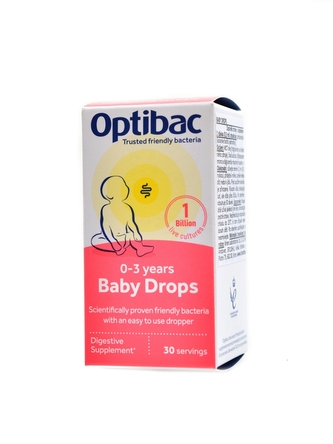 Optibac - Baby Drops 10ml Probiotika pro děti v kapkách