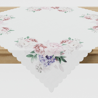 Ubrus PEONI 79x79 cm Mybesthome