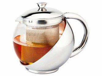 Kanvica sklo/nerez HERBY 0,75L s filtrom Kanvica sklo/nerez HERBY 0,75L s filtrom