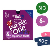 Ella's Kitchen BIO PURPLE ONE ovocné pyré s černým rybízem (5x90 g)