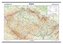Česko - reliéf a povrch 1:375 000 nástěnná mapa
