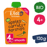 Ella's Kitchen BIO Mrkev, jablko a pastinák (120 g)