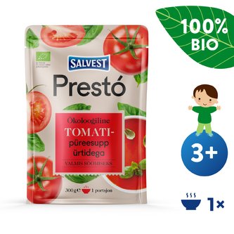 SALVEST Prestó BIO Rajská polévka s bylinkami (300 g)