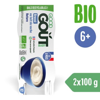 Good Gout BIO Mliečny dezert (2x100 g)