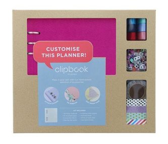 Filofax Kreativní sada Clipbook A5 - fuchsiová