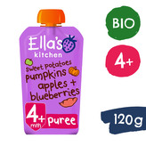 Ella's Kitchen BIO Batáty, dýně a jablko (120 g)