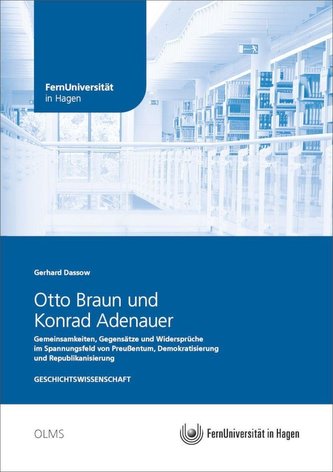 Otto Braun und Konrad Adenauer