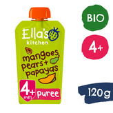 Ella's Kitchen BIO Mango, hruška a papája (120 g)