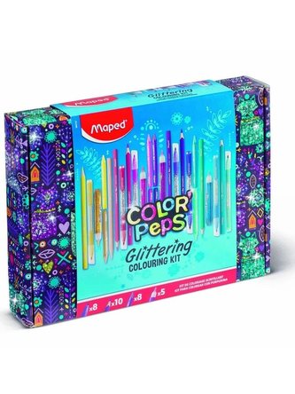 Maped Výtvarný kufrík - Glitter 31 ks