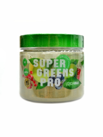Czech Virus - Super Greens PRO 360g - lesné ovocie