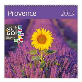 Provence 2023 - nástěnný kalendář