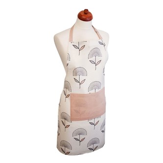 HOME ELEMENTS Kuchynská zástera 60*80 cm, Púpava