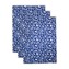 HOME ELEMENTS Sada 3 utěrek 50*70 cm, Modrotisk