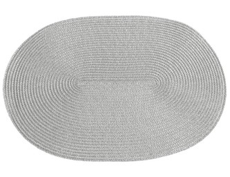 Prostírání MARTA světle šedá 45x30 cm Mybesthome