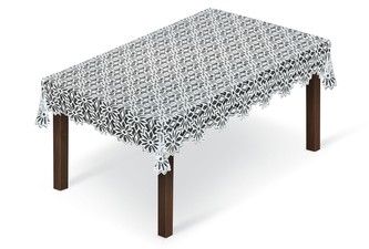 Žakárový ubrus GERMAN 100x150 cm bílá MyBestHome