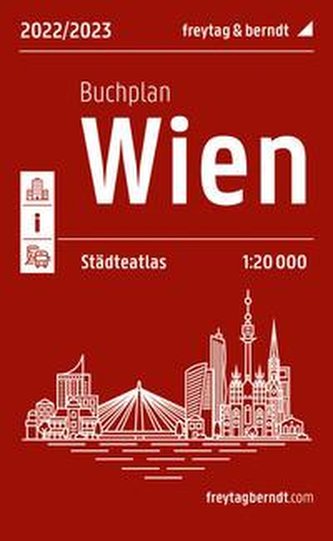 Wien, Buchplan 1:20.000, freytag & berndt