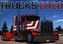 Nástěnný kalendář Trucks 2020, 48 × 33 cm