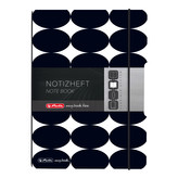 Sešit flex A5/40 listů, tečka, Just Black