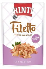Rinti Dog Filetto kapsa kuře+šunka v želé 100g