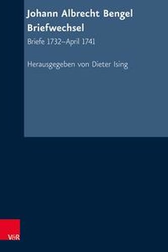Johann Albrecht Bengel: Briefwechsel