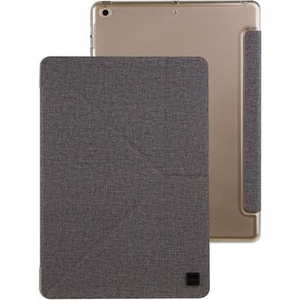 UNIQ Yorker Kanvas Plus pouzdro se stojánkem Apple iPad Pro 11" (2018) šedé