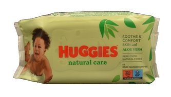 Huggies Natural Care dětské ubrousky 56ks