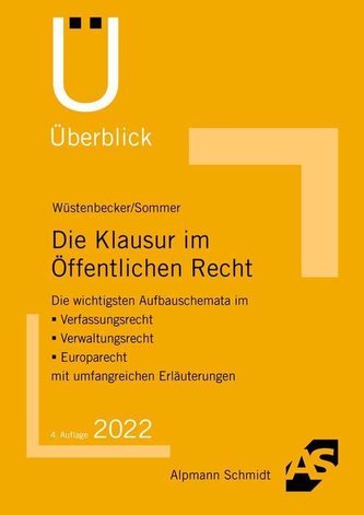 Die Klausur im Öffentlichen Recht