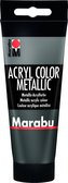 Marabu Acryl Color akrylová barva - antracit metalická 100 ml