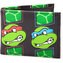 Peněženka Turtles - Turtle faces
