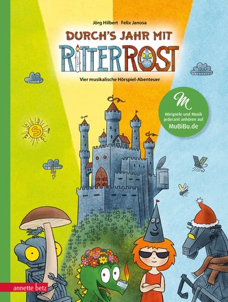 Durch's Jahr mit Ritter Rost - mit vielen Songs zum Streamen und Anleitungen zum Kreativsein