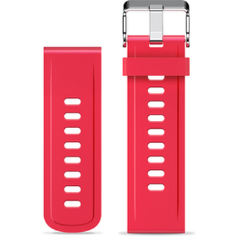 Výmenný pásik pre hodinky ALIGATOR Silikónový 22 mm Červený